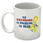 I Know Someone Fighting In Iraq Personalized Military Ceramic Coffee Mug